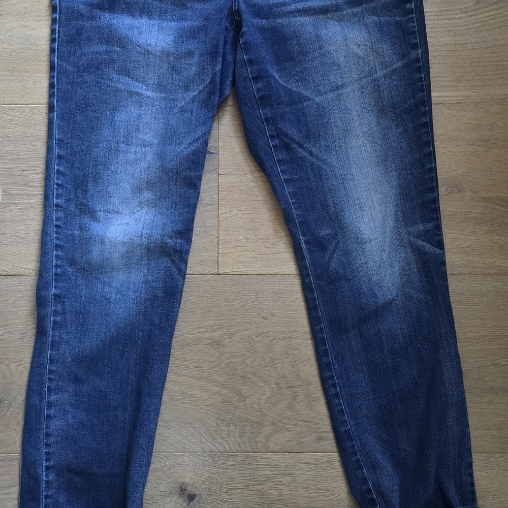 INC International Concepts Dark Blue Straight Leg Jeans